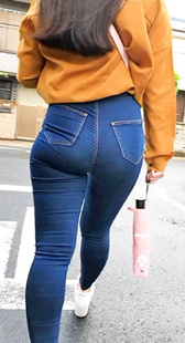 牛仔お姉爆尻後入型