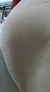 针织连衣裙内裤线尖锐OL