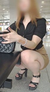 尻肉の躍動感お姉