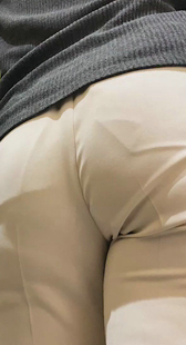 ートカお姉さんの透け尻