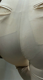 長身＆巨尻下着透けお姉