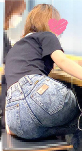 182臀围半端ない突き発尻のお姉