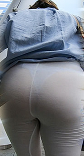 晒す真面目な爆尻女