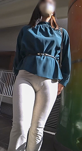 破壊力満点の肉厚ボ屁股