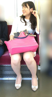 性感高跟超短裙OL