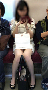 格子连衣裙性感美女