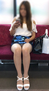 性感高跟肉丝三角区美女