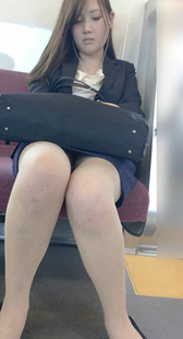 性感肉丝制服长发OL