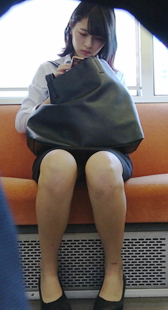 制服超短裙大美女OL