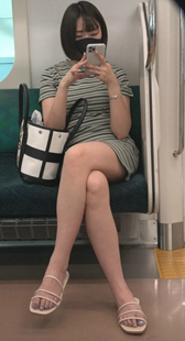 純白に見せかわいい私服