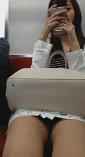 顔出し)ロン美人OL休日