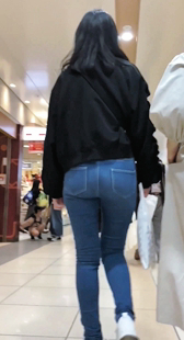 自覚美尻ージーンズ女子