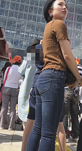 尻再び！ージーンズ女子