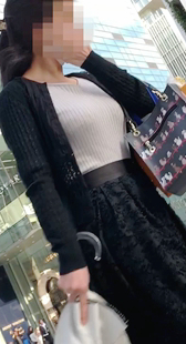 性感灰衣胸器小少奶