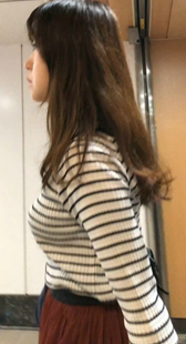 着衣巨乳の横乳一个比一个大