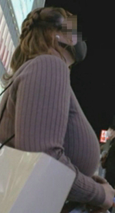 爆乳のお姉さん