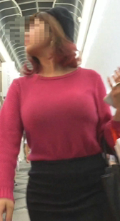 爆乳のお姉さん