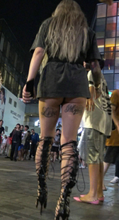 超短热裤！传说中的丁字热裤