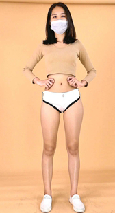 模拍小渔三角内裤翘臀特写