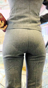 春节献礼小雨性感紧身西裤OL套装第二季