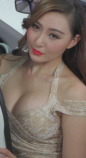 豪放的车模你受得了