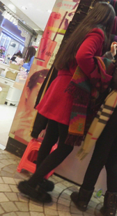 买打底裤的黑丝妹