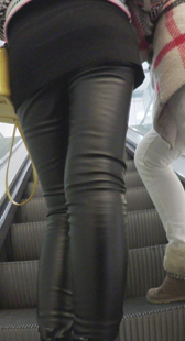 美少女皮裤大长腿