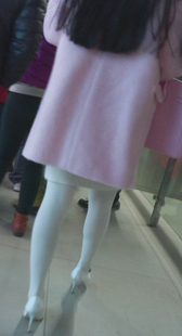 极品白丝高跟纤细美腿