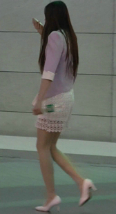 下班回家的气质ol