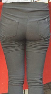 圆臀紧身打底裤