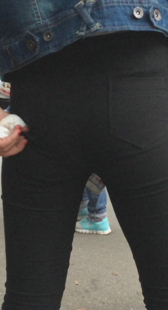 打底裤少妇PP痒