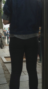 老外圆臀打底裤第一季