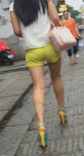 性感高跟黄热裤紧内痕第一季