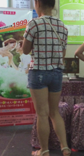 大屁股蓝紧牛仔热裤第二季