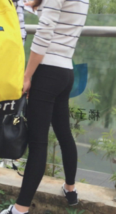 长腿打底裤张这么开