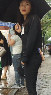 极品打底裤大屁股美女