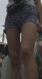 性感长腿热裤美三角