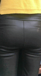 皮裤大宽臀排队