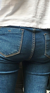 超紧牛仔翘臀摄之