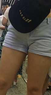 等地铁热裤三角区