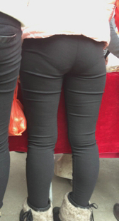 重口味打底黑裤少妇