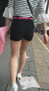 高跟包臀热裤如此性感