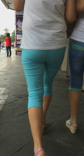 高跟包臀打底裤