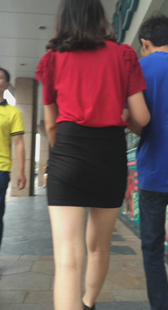 超短裙高跟美腿