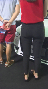 性感宽臀紧身打底裤