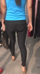 极品打底裤大屁股少女