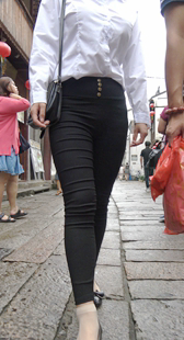 极品打底翘臀美三角特写