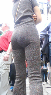 鹰眼力荐闪亮喇叭裤大翘臀美女第一季