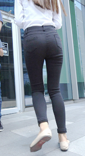 极品打底圆臀OL大美女同事