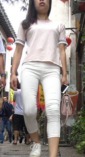 白裤小少妇三角区特写